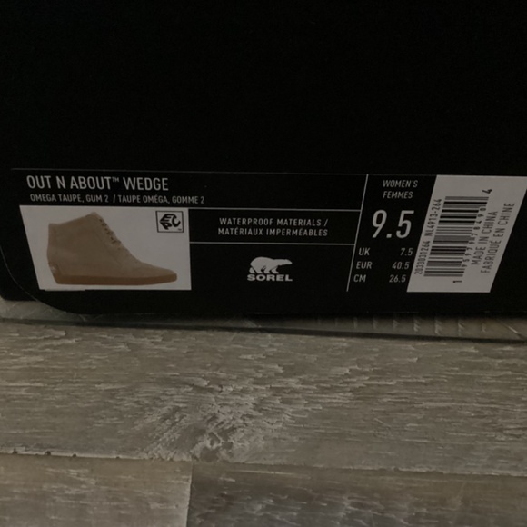 SOREL  Out N About™ Wedge II, size 9.5 - Picture 3 of 9